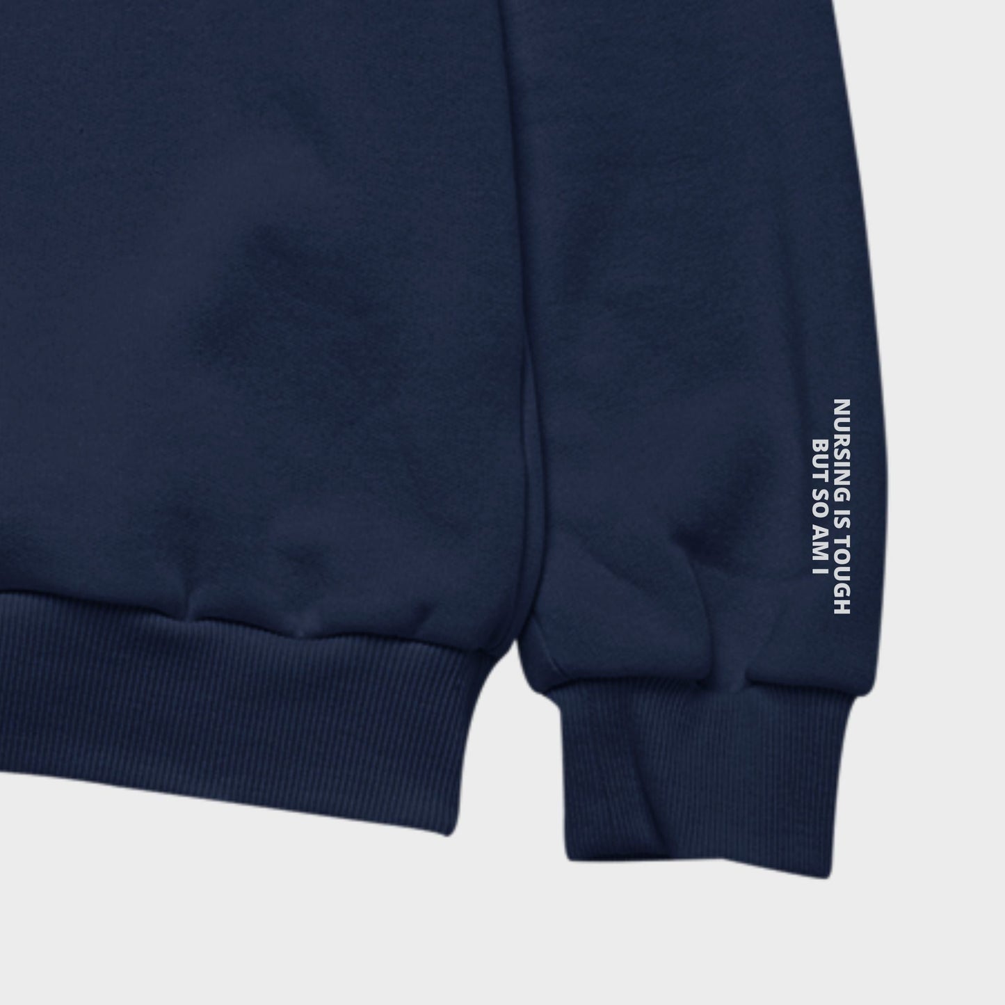 NurseStrong Sweatshirt - Navy (Embroidered) - NurseStrong
