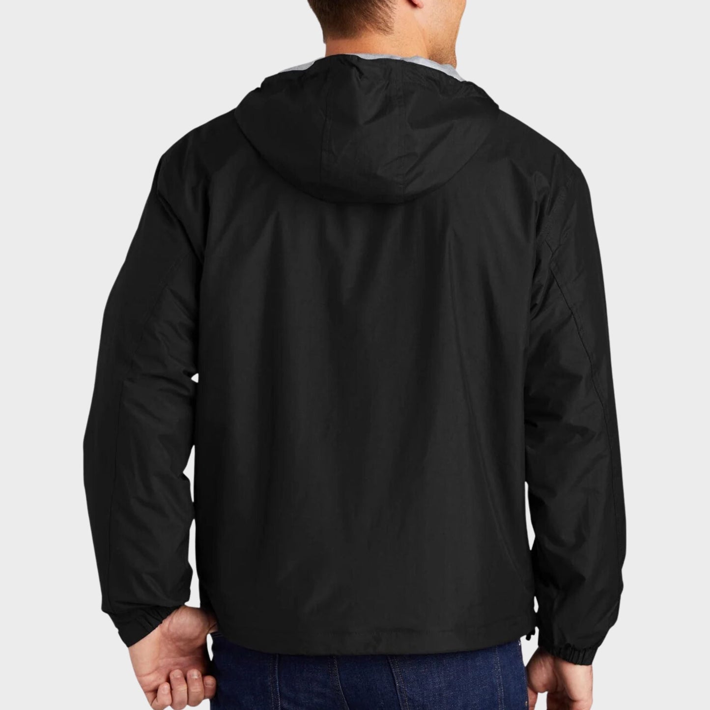 Personalized RN Men's Hooded Jacket - NurseStrong
