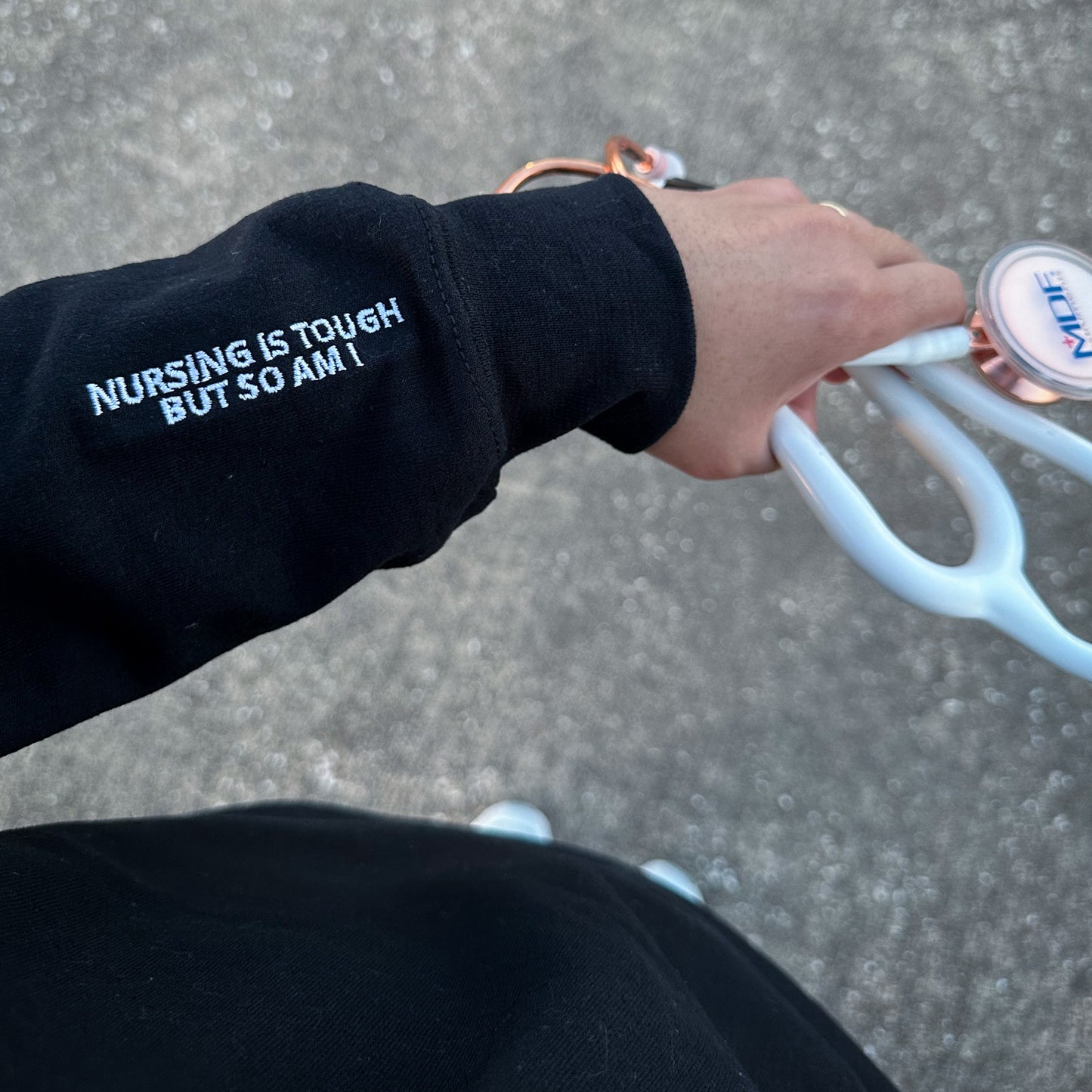 NurseStrong Sweatshirt (Embroidered)