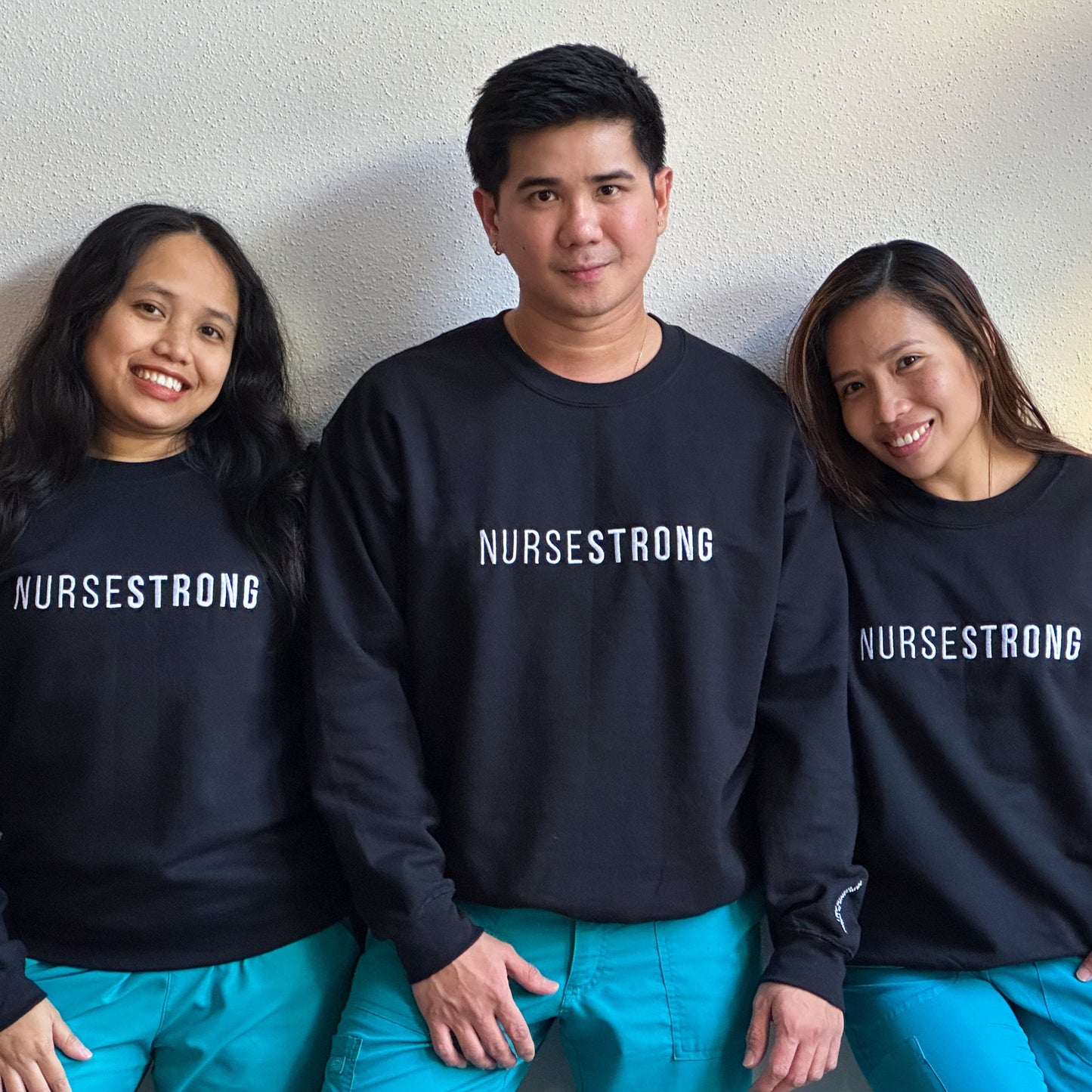 NurseStrong Sweatshirt (Embroidered)