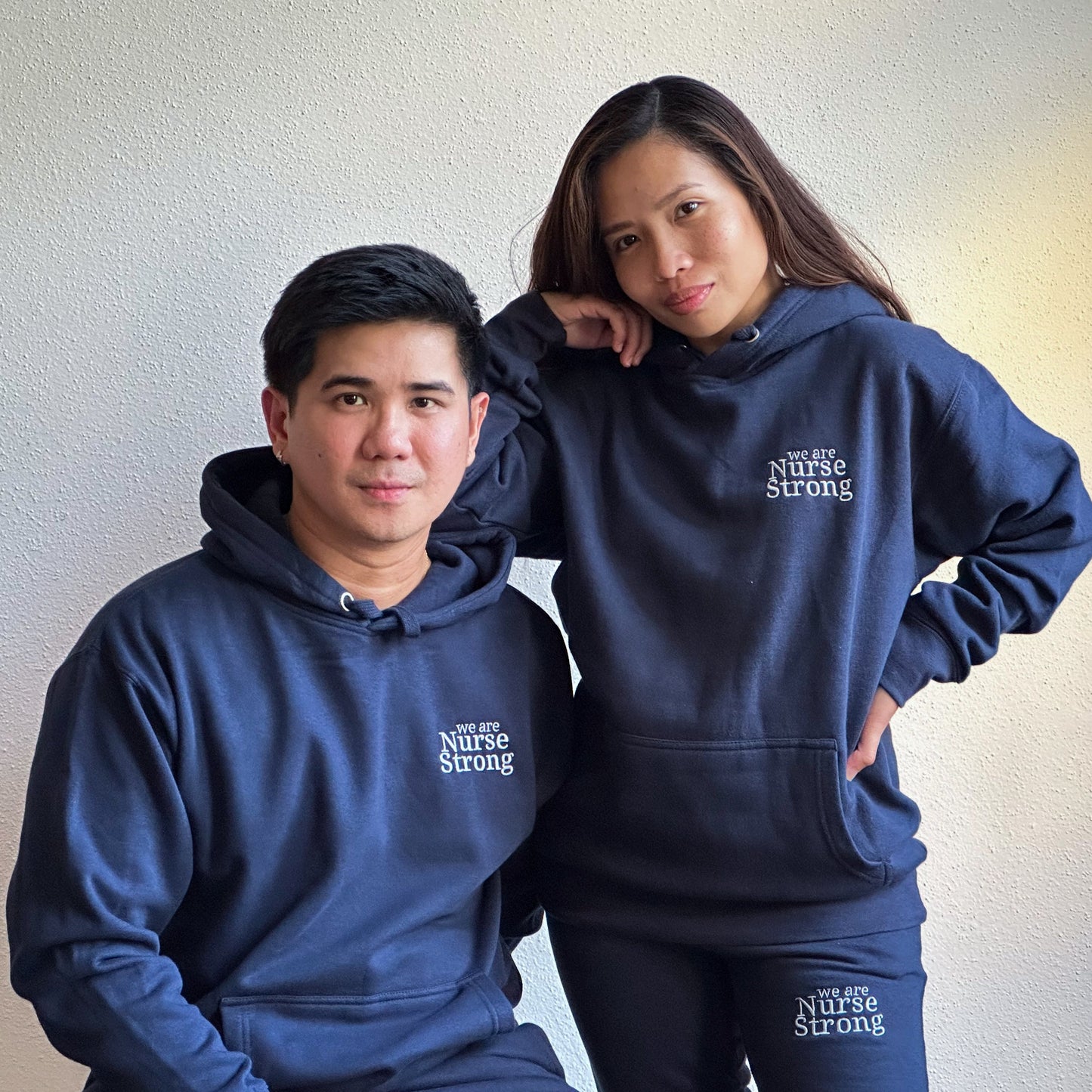 We Are NurseStrong Premium Hoodie (Embroidered)