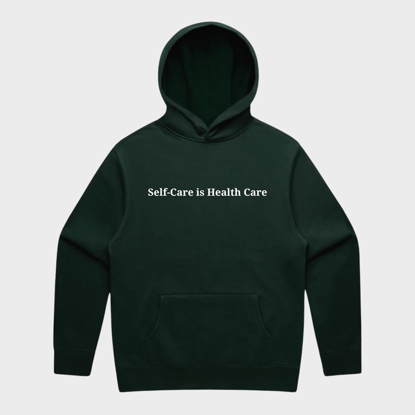 Self-Care is Health Care Oversized Hoodie (Embroidered)