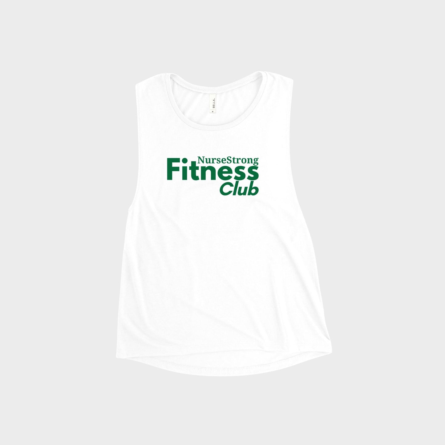 NS Fitness Club Ladies’ Muscle Tank - NurseStrong