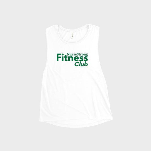 NS Fitness Club Ladies’ Muscle Tank - NurseStrong