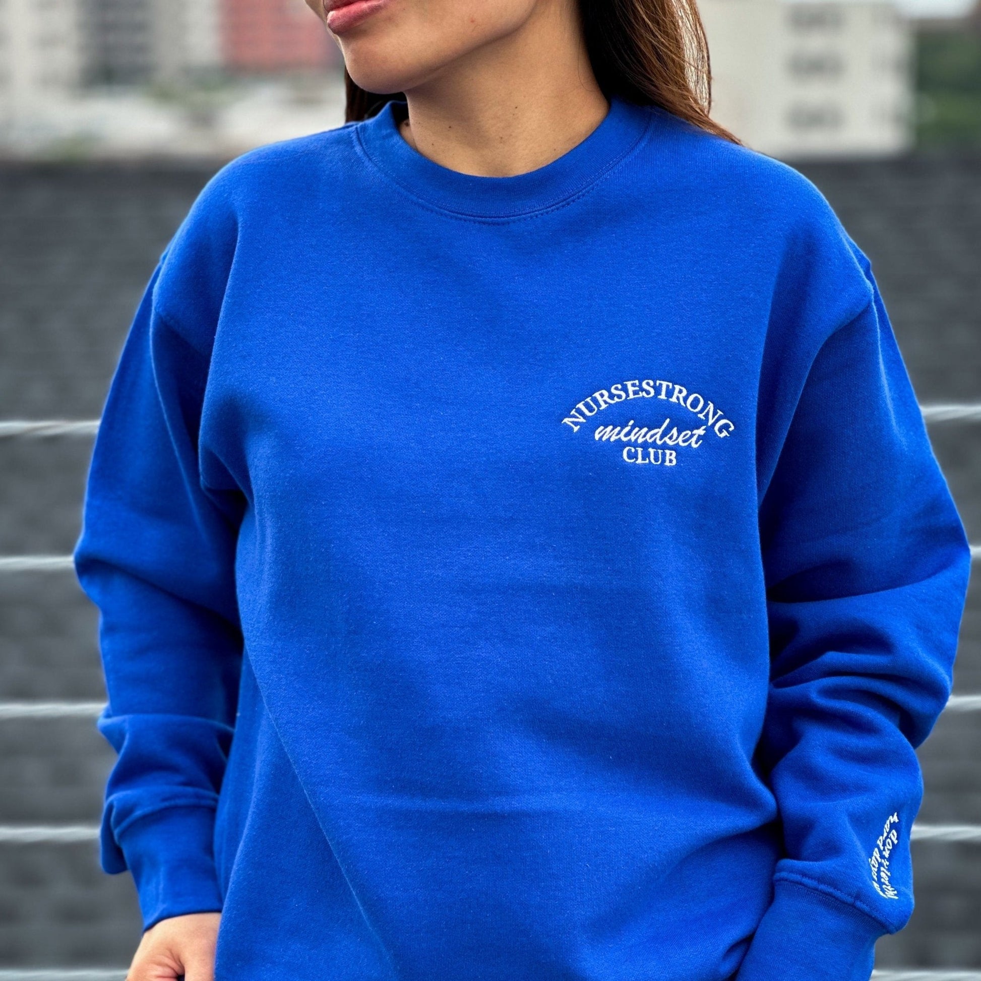 NS Mindset Club Premium Sweatshirt - NurseStrong