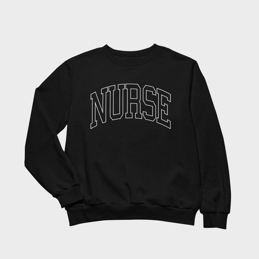 NURSE Arch Sweatshirt (Embroidered) - NurseStrong