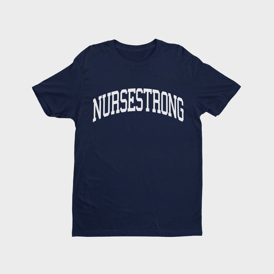 Nurse Strong Arch - Navy - NurseStrong