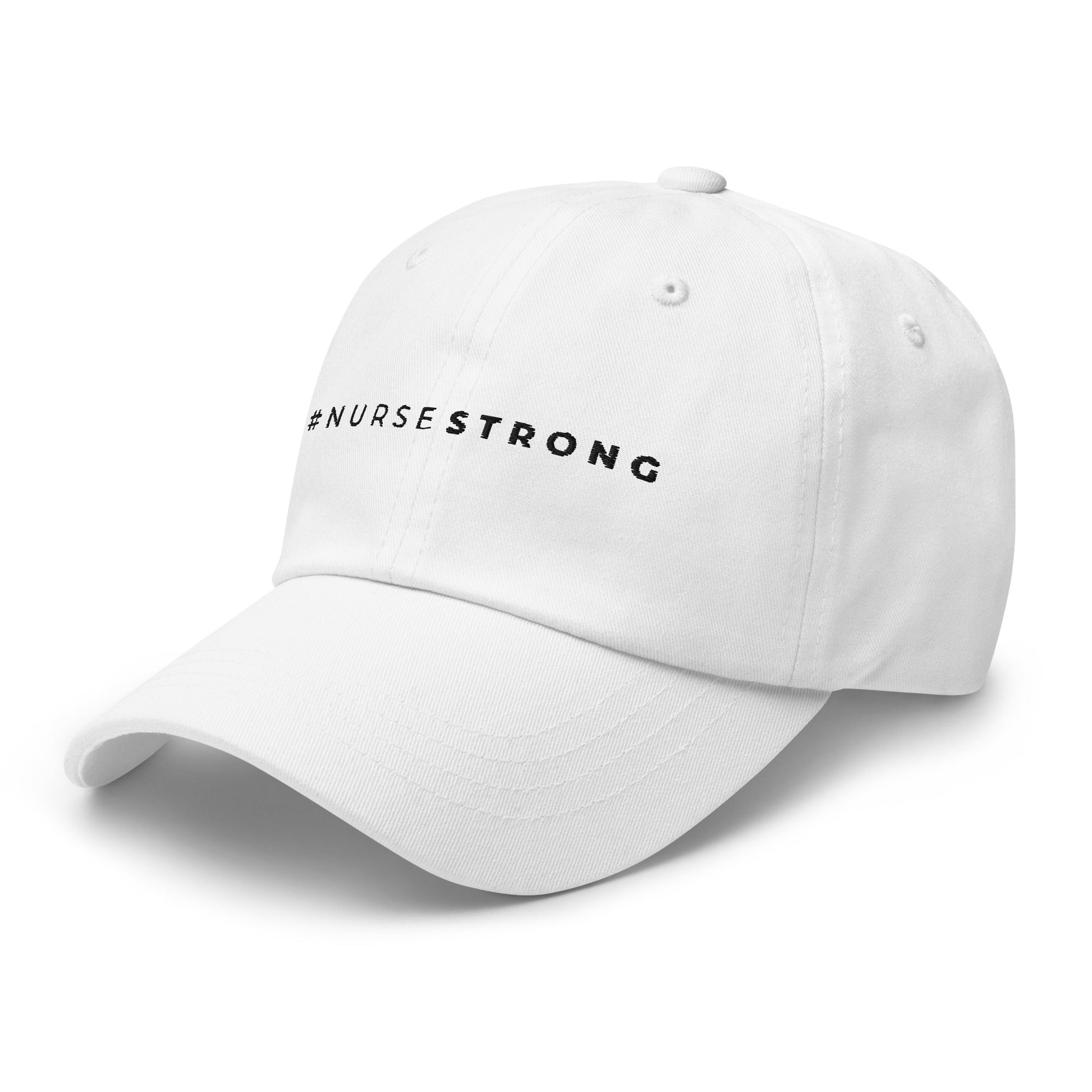 #NurseStrong Classic Cap (White) - NurseStrong