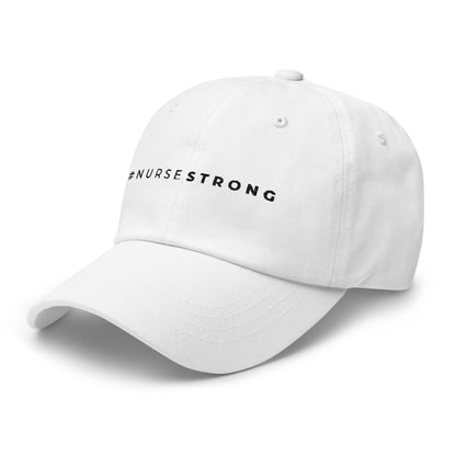 #NurseStrong Classic Cap (White) - NurseStrong