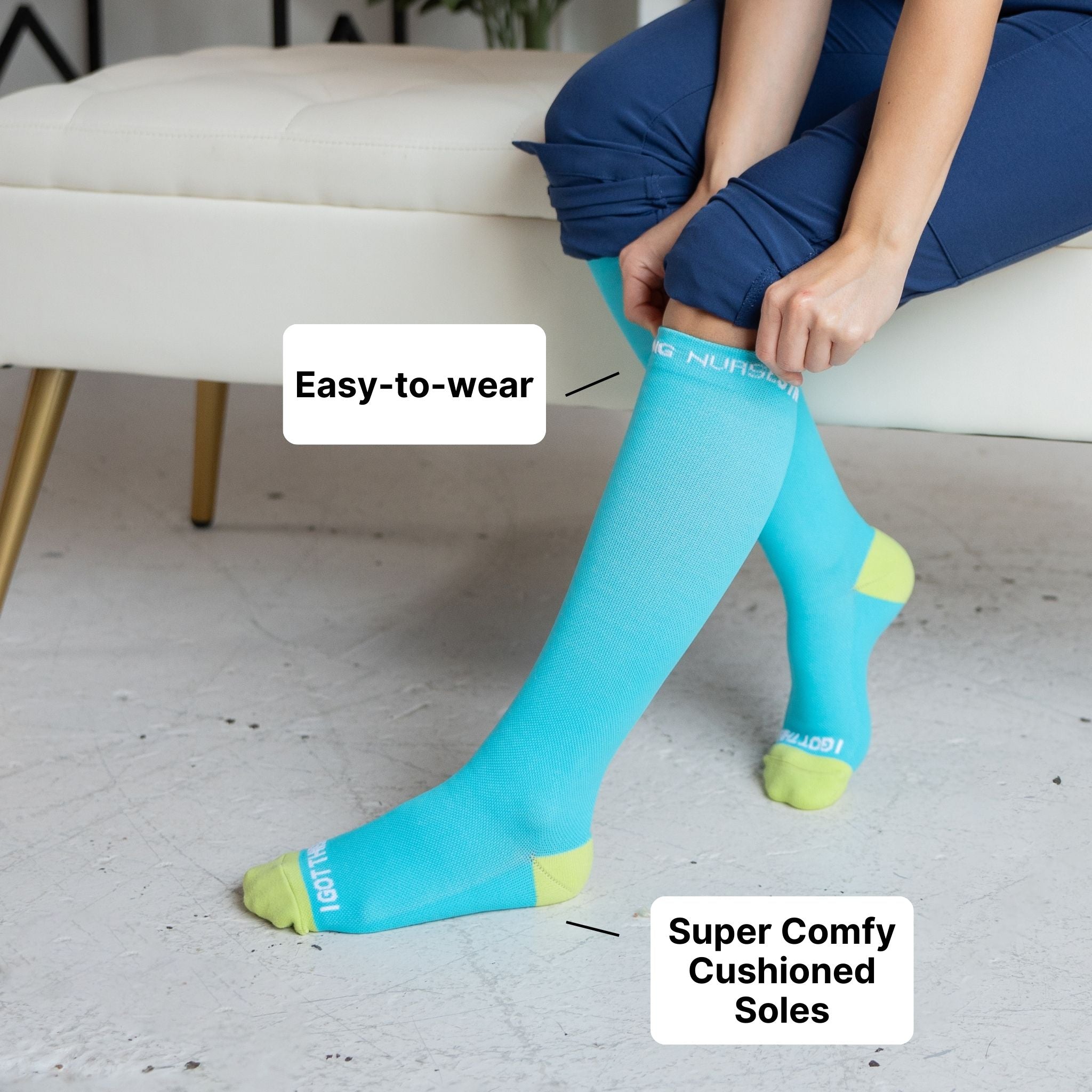 NurseStrong Performance Compression Socks - NurseStrong