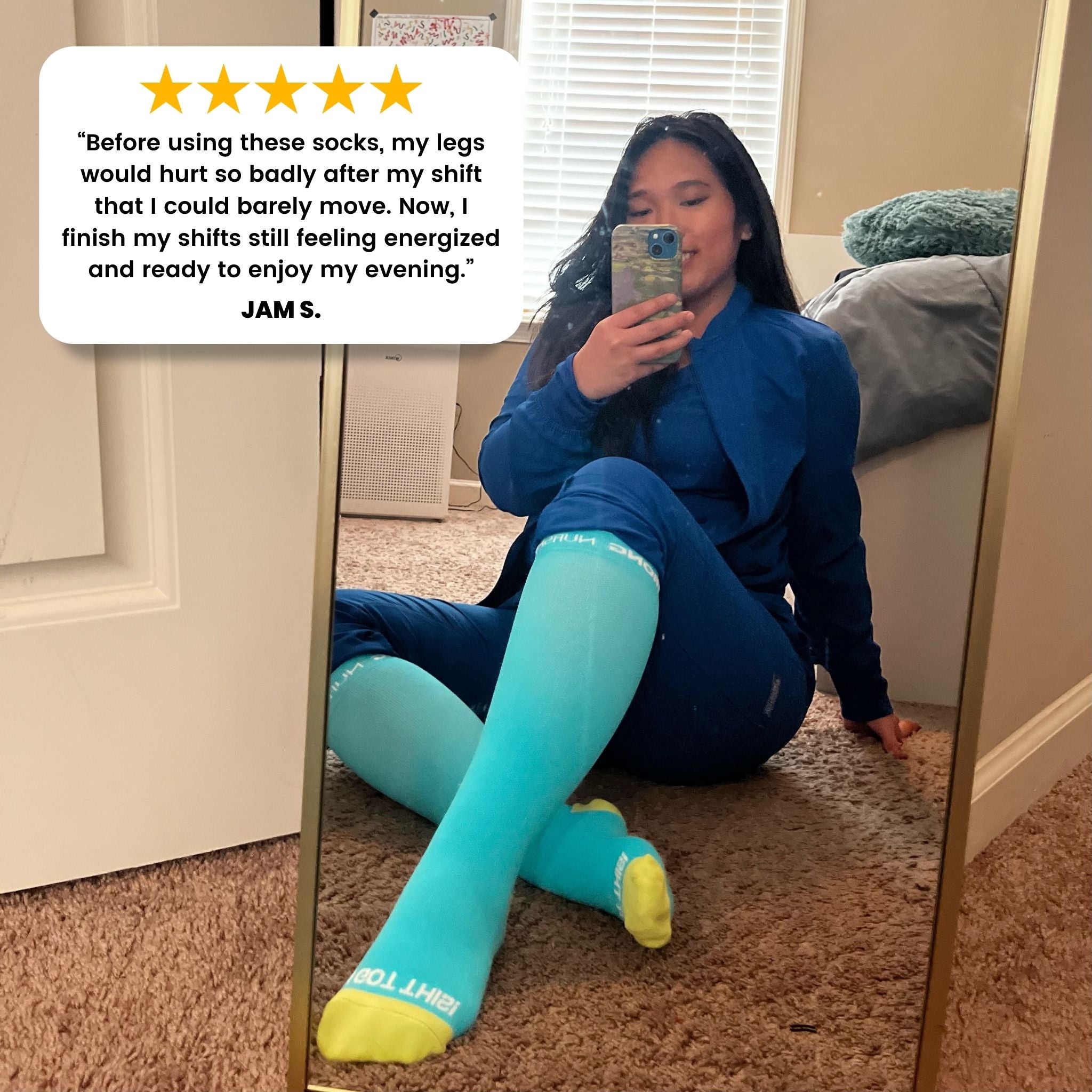 NurseStrong Performance Compression Socks - NurseStrong