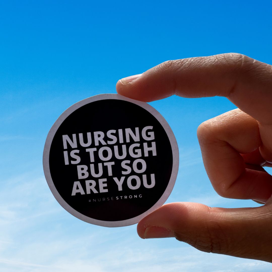 NurseStrong Sticker Pack 1 (5 stickers) - NurseStrong