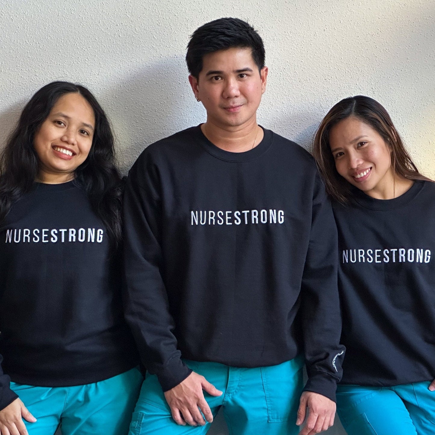 NurseStrong Sweatshirt (Embroidered) - NurseStrong