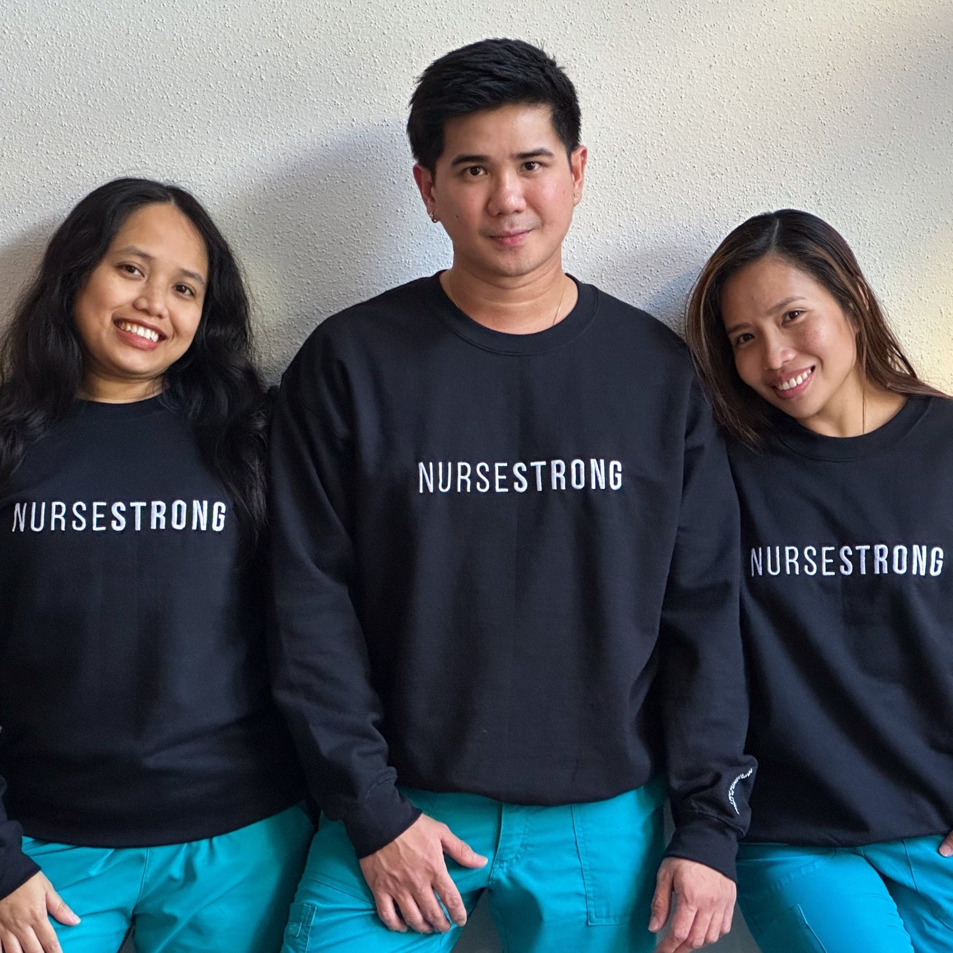 NurseStrong Sweatshirt (Embroidered) - NurseStrong