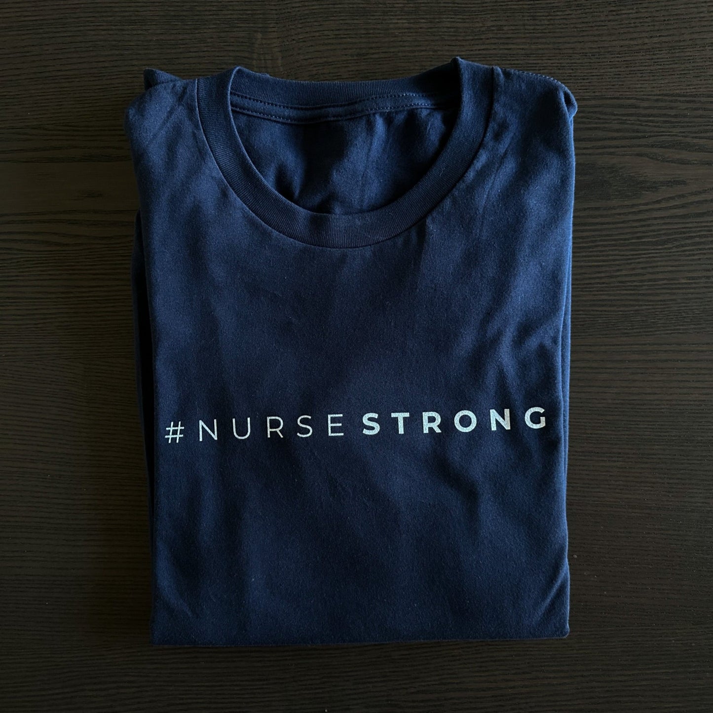 #NurseStrong T-shirt - Navy - NurseStrong