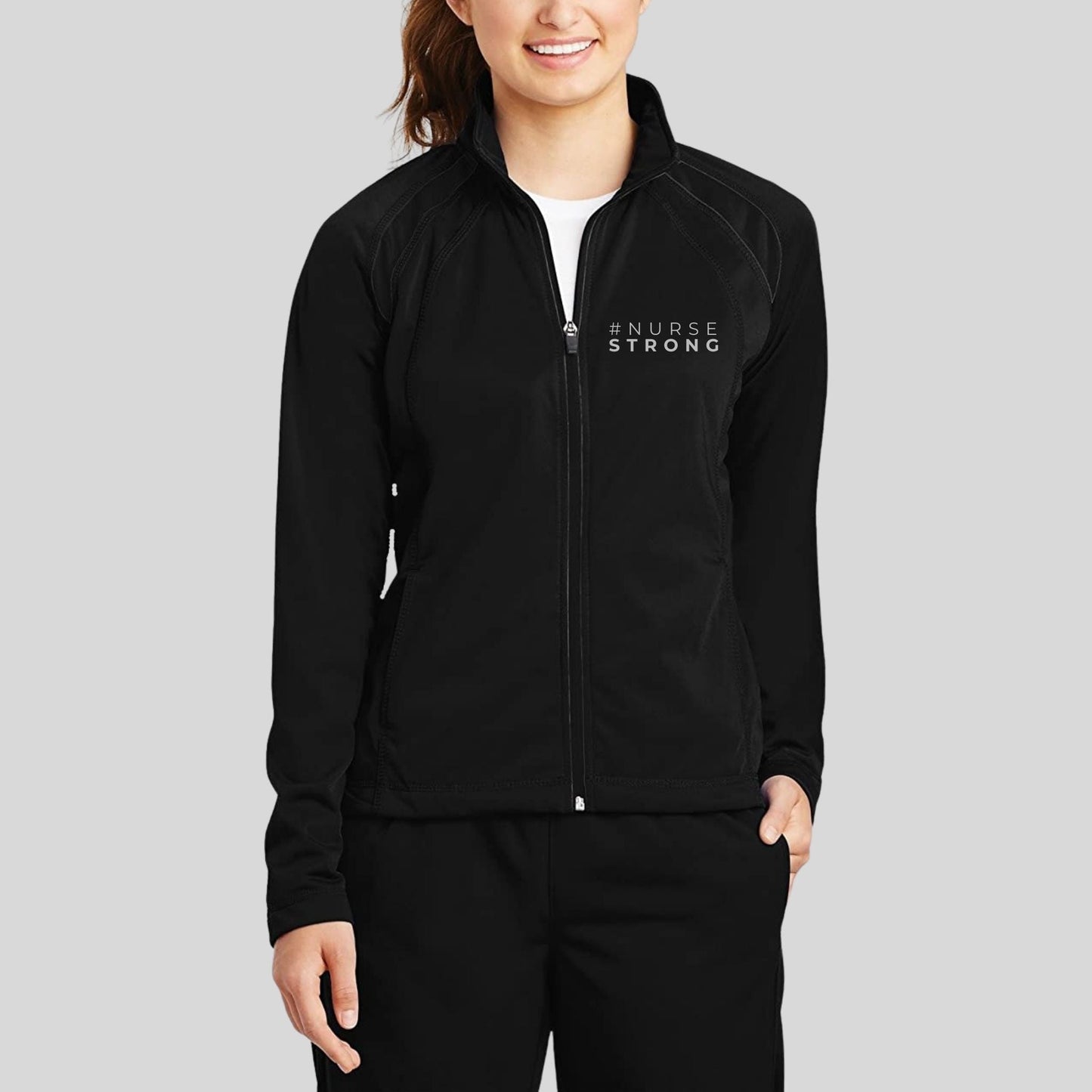 #NurseStrong Women's Performance Jacket - NurseStrong