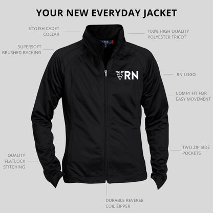 RN Women's Performance Jacket - NurseStrong