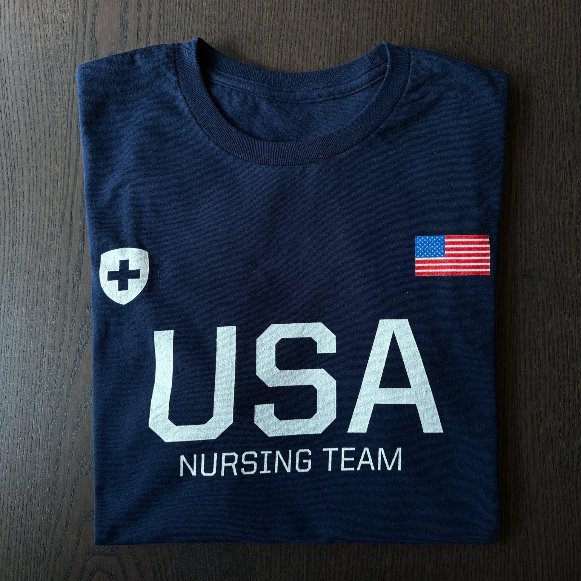 USA Nursing Team Tee (Personalized) - NurseStrong