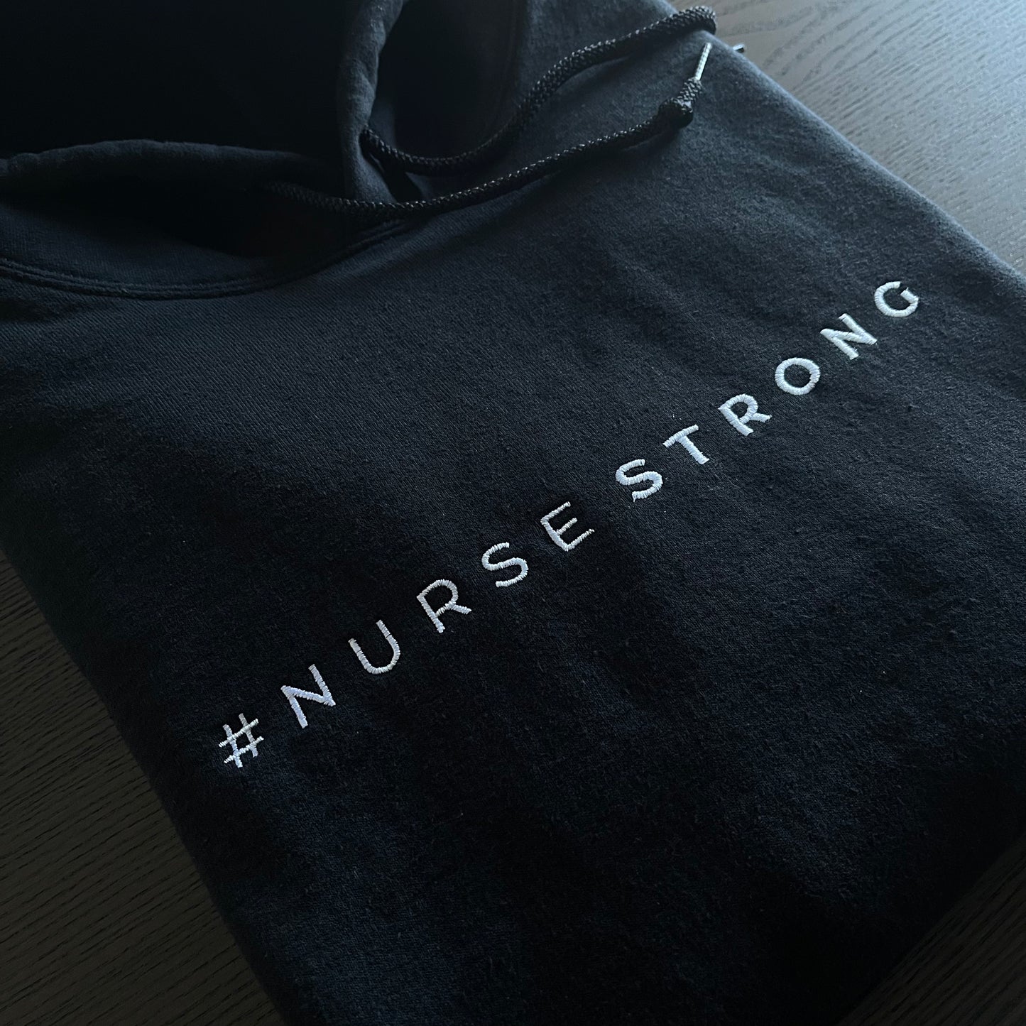 #NurseStrong Hoodie (Embroidered)